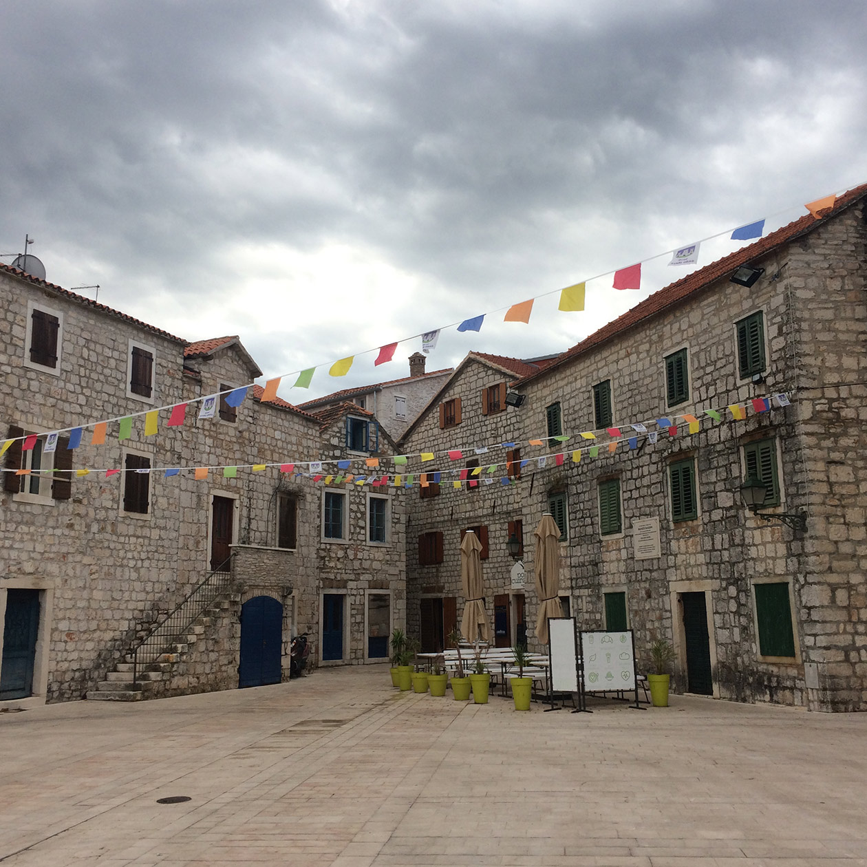 stari grad Hvar old town island travel croatia