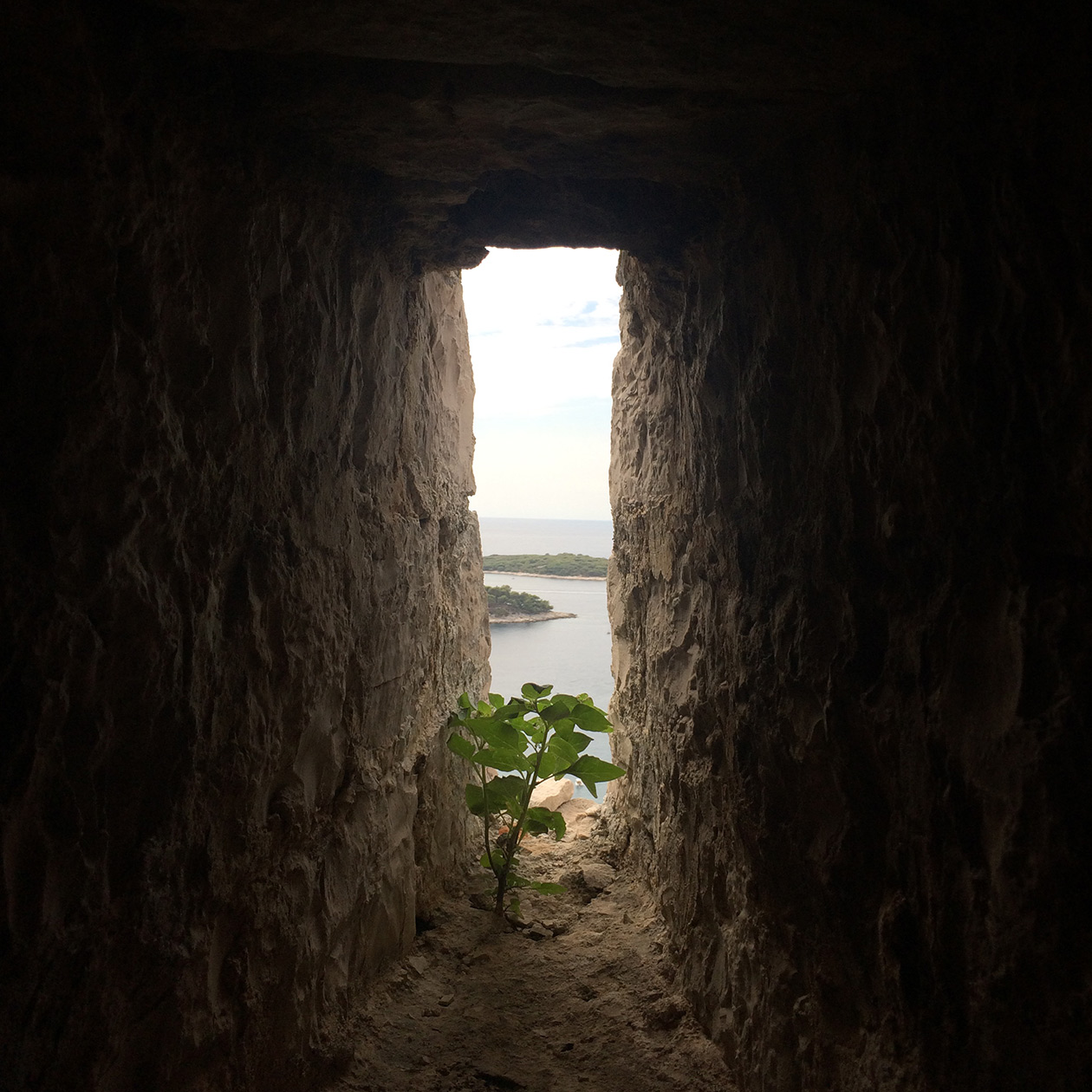 dungeon prison fortress hvar city island croatia travel
