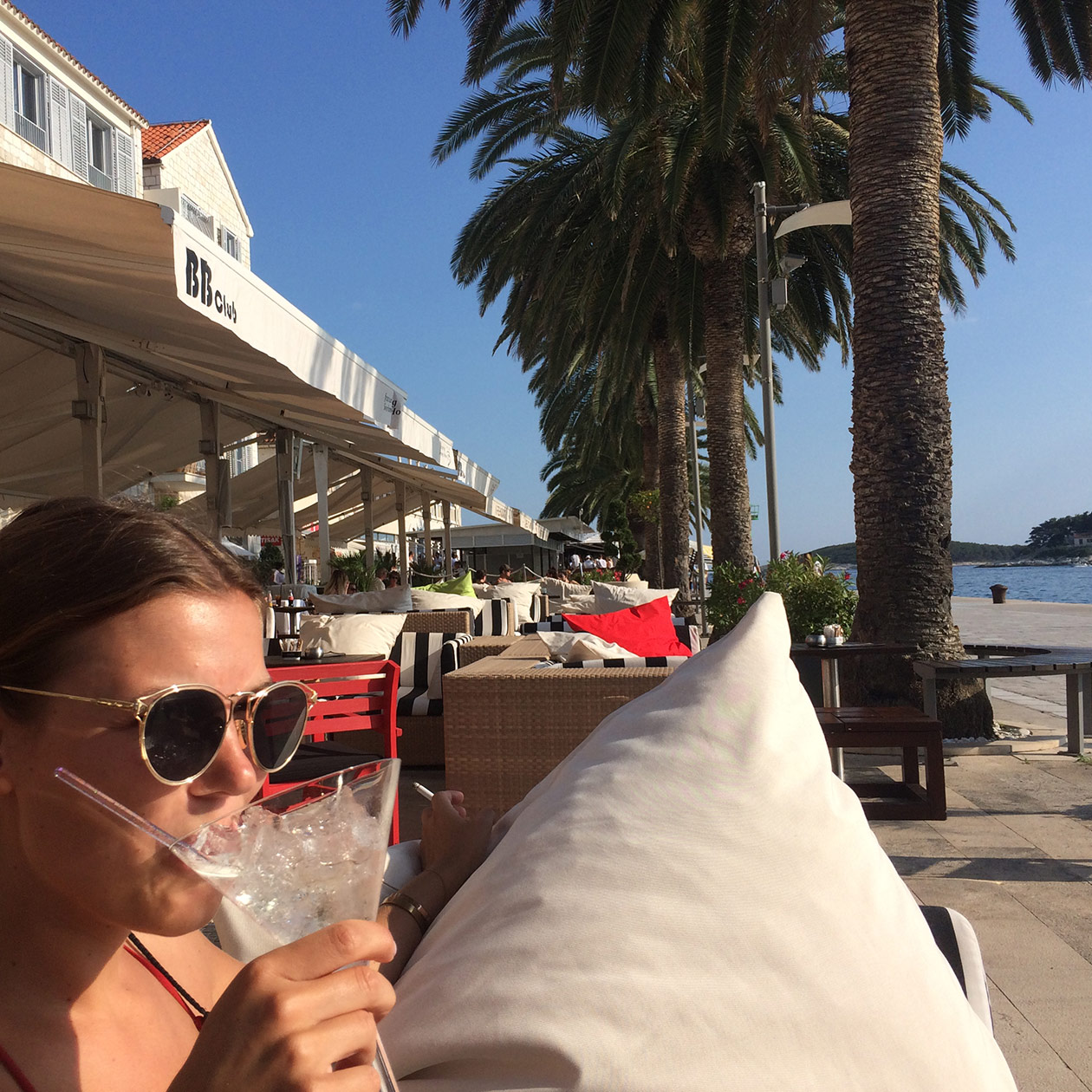 Hvar city bar drink martini bianco walk love life island croatia travel
