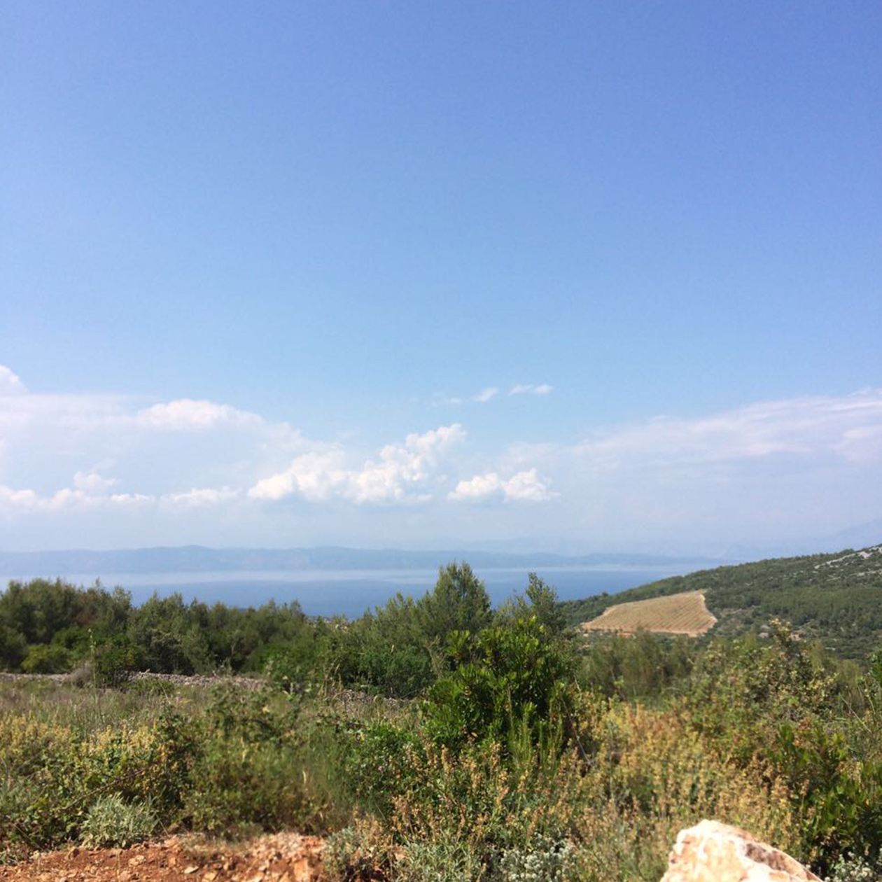 hvar lavender road trip fields beauty sea ocean Sućuraj croatia island travel