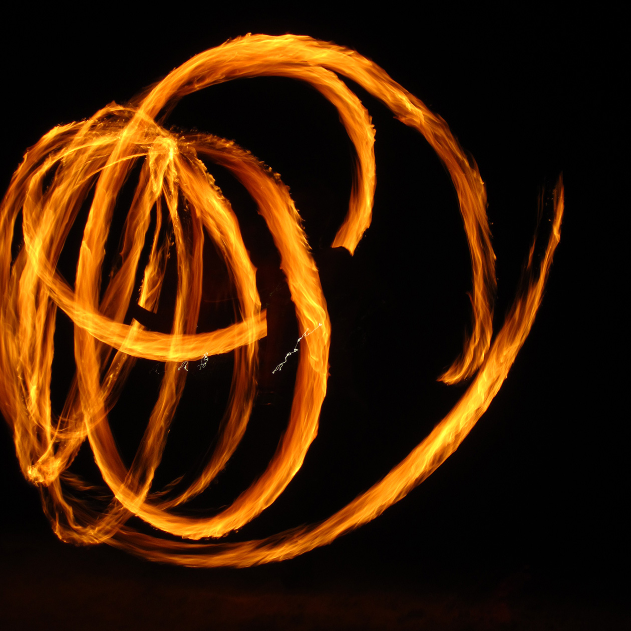 fire show koi koh tao beach island thailand travel