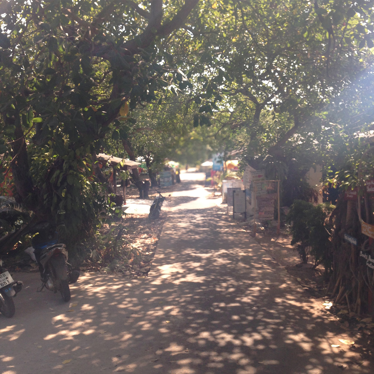 Koh Phayam island travel Thailand motorbike ferry