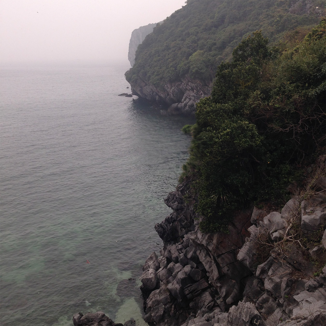 Vietnamese wild coast between Huế and Hội An.